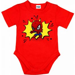 Pókember Baby Body piros