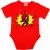 Pókember Baby Body piros
