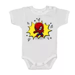 Pókember Baby Body piros