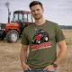 BELARUS TRAKTOROS Póló Katonazöld