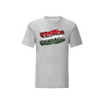 Béke, Egység, Hazaszeretet női póló (szürke)