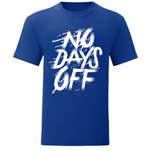 No Days off Kék póló
