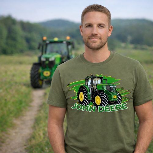 Zöld Traktor 6195 ZÖLD PÓLÓ