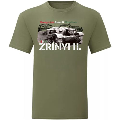 Zrínyi II. Tank póló (zöld)