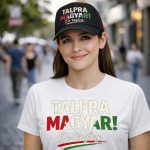 Talpra magyar női póló (fehér)