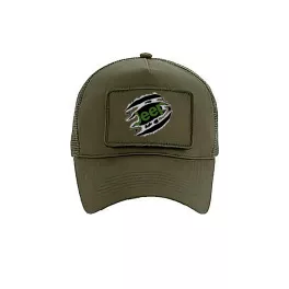 Jeep Katonazöld Cserélhető Tapaszos Baseball Sapka