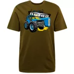 Nagy DUTRA TRAKTOROS PÓLÓ SÖTÉTBARNA