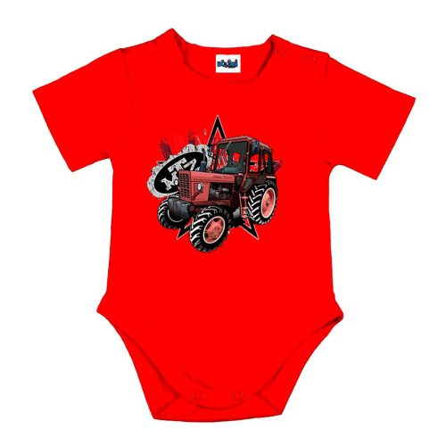 MTZ 82 BABY BODY PIROS RÖVID UJJÚ