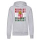 Hungary címer kenguruzsebes pulóver (világosszürke)