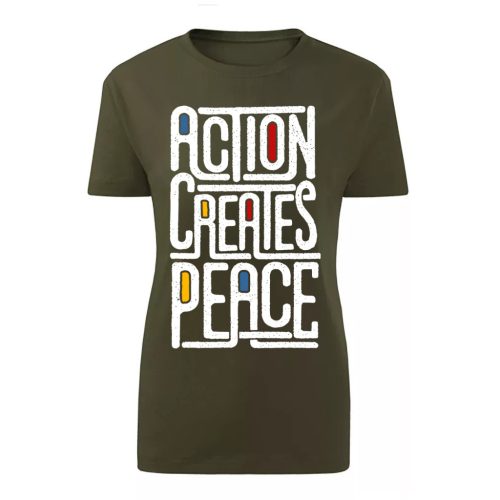 Action, Creates…Zöld női póló