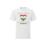 Békét a szívbe póló (fehér)