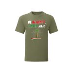 Ne háborút, jövőt adj! női póló (zöld)