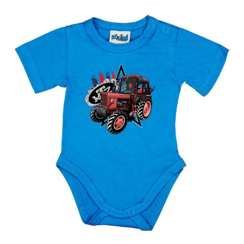 MTZ 82 BABY BODY KÉK RÖVID UJJÚ