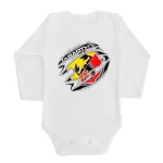 Abarth Fehér HOSSZÚ UJJÚ BABA BODY + nadrág és zokni     
