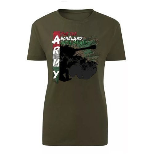Army női póló (zöld)