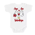 VALENTIN-NAPI Fiú Baba body hosszú ujjú