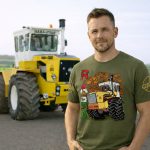 RÁBA STEIGER FELIRATOS ZÖLD PÓLÓ