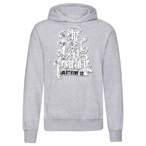 The Man and…Világosszürke kenguruzsebes pulóver