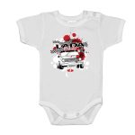 LADA FEHÉR baba body szett rövid