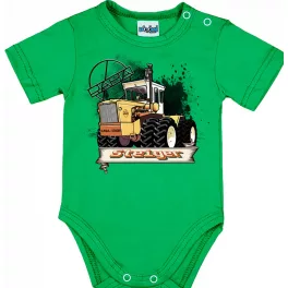 RABA BABY BODY ZÖLD RÖVID UJJÚ