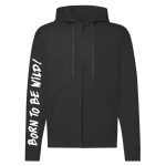 DIRTBIKE MOTOROS CIPZÁRAS PULÓVER FEKETE