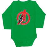 Amerika Kapitány Baba body, kombidressz fekete