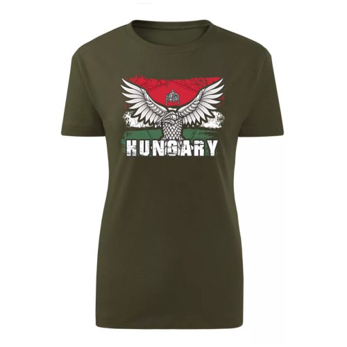 Turul Hungary női póló (zöld)