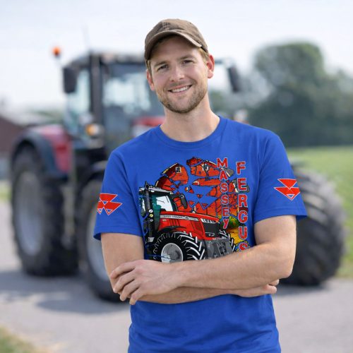 MASSEY FERGUSON FELIRATOS KÉK PÓLÓ