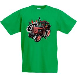 outlet MTZ 82 TRAKTOROS GYEREK PÓLÓ ZÖLD 140-146-os