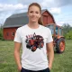 MTZ 82 fehér női traktoros póló