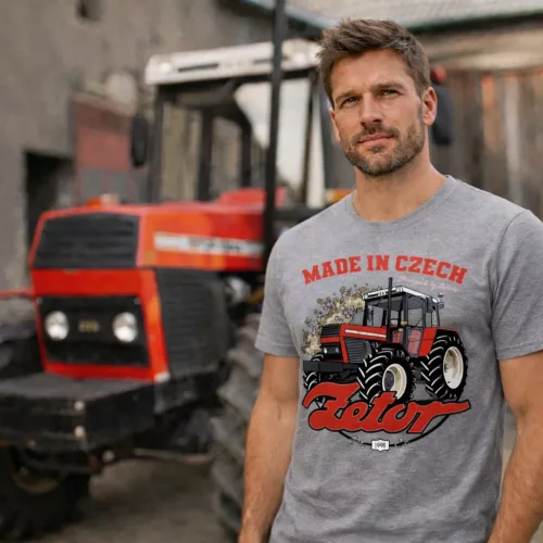 Zetor 10245 szürke Traktoros póló