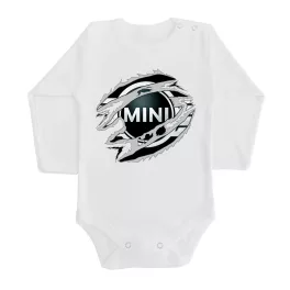 MINI FEHÉR HOSSZÚ UJJÚ BABA BODY 