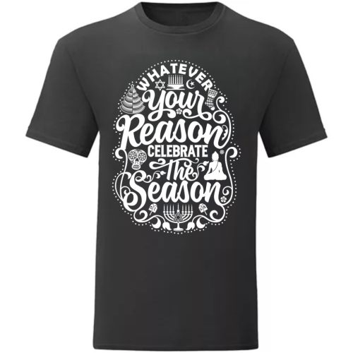 Whatever your reason…Fekete póló