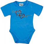 ELLOPTAM APA SZÍVÉT! Baba body rövid ujjú zöld