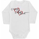 ELLOPTAM APA SZÍVÉT! Baba body rövid ujjú zöld