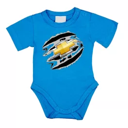 CHEVROLET KÉK RÖVID UJJÚ BABA BODY 