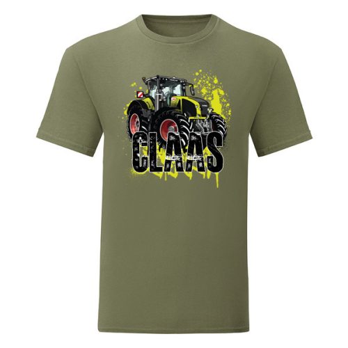 Claas Axion új zöld póló