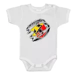 Abarth Fehér  Rövid UJJÚ BABA BODY + nadrág és zokni