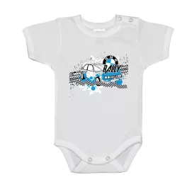 BMW fehér baba body rövid ujjú