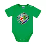 Alfa Romeo Zöld Rövid UJJÚ BABA BODY + Rövid nadrág és zokni