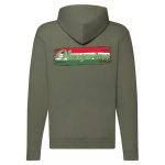 Hungarian style cipzáras pulóver (zöld)