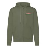 Hungarian style cipzáras pulóver (zöld)