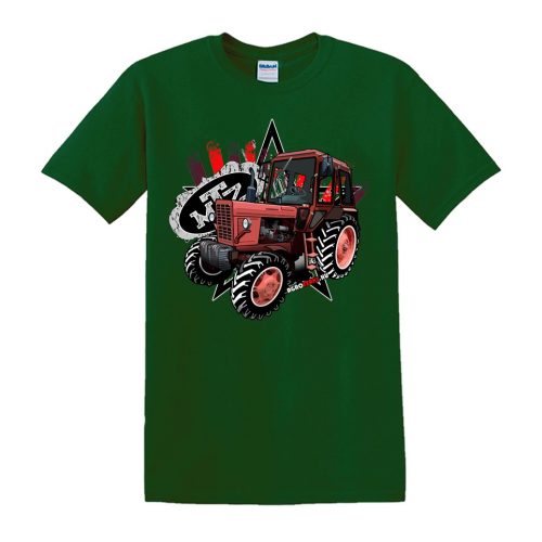 MTZ 82 TRAKTOROS PÓLÓ ZÖLD 