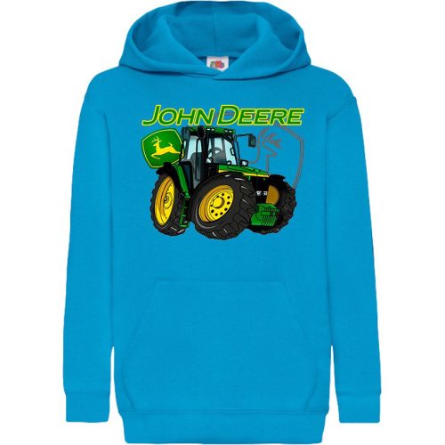 Zöld Traktor Gyerek Pulóver - kék