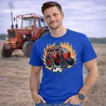 MTZ 50 TRAKTOROS PÓLÓ KÉK