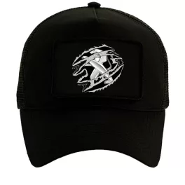 Peugeot Fekete Cserélhető Tapaszos Baseball Sapka