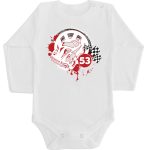 VOLKSWAGEN PIROS BOGÁR (käfer) baba body szett hosszú