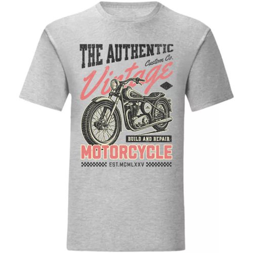 THE AUTHENTIC VINTAGE SZÜRKE PÓLÓ