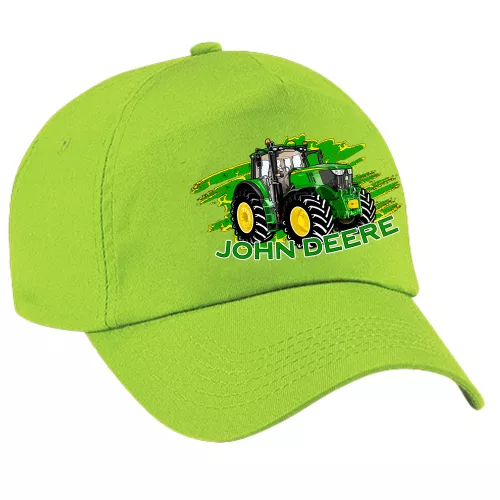 LIME SZÖVET Zöld Traktor 6195 GYEREK BASEBALL SAPKA 