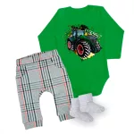 FENDT BABY BODY Zöld HOSSZÚ , Nadrág és Zokni